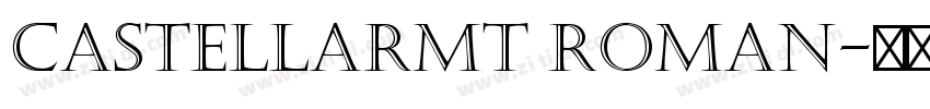 CastellarMT Roman字体转换